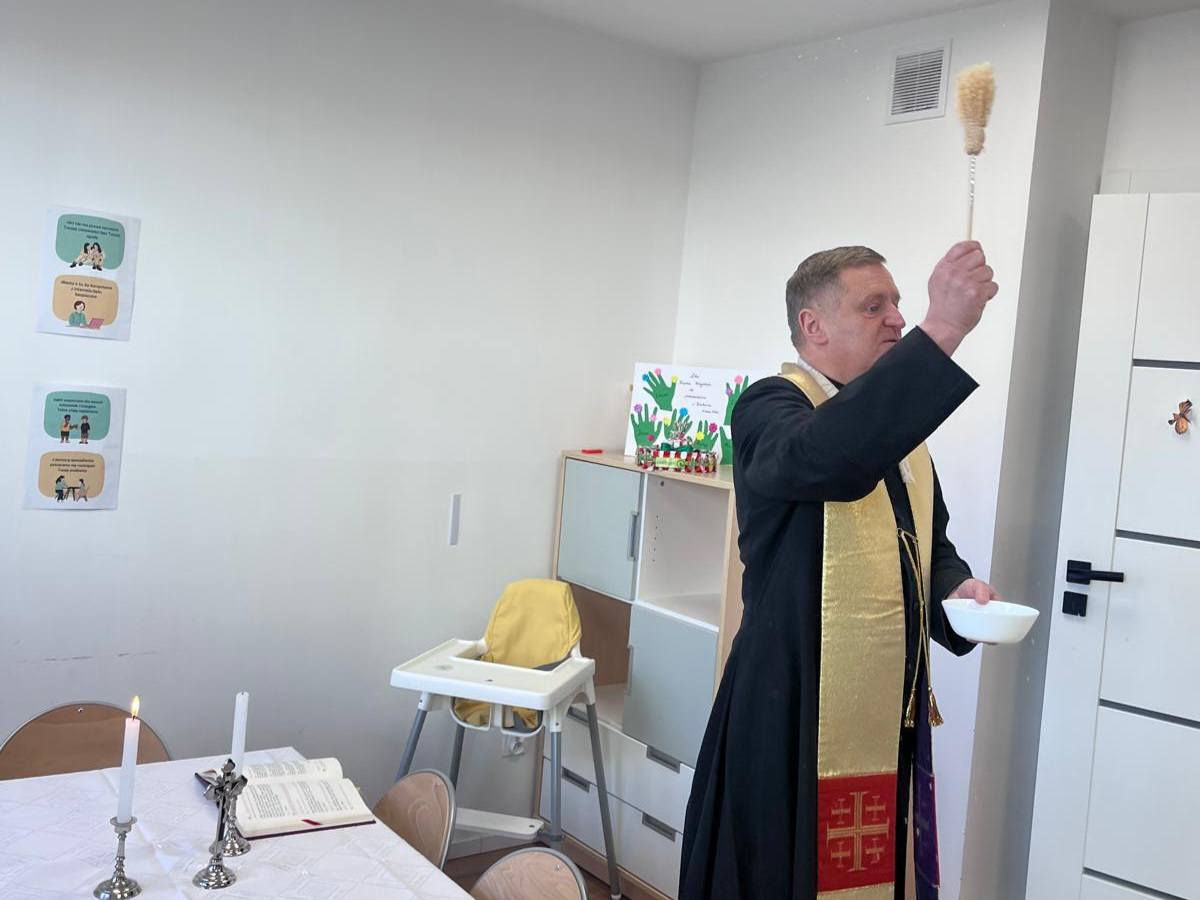 Poświęcenie przedszkola