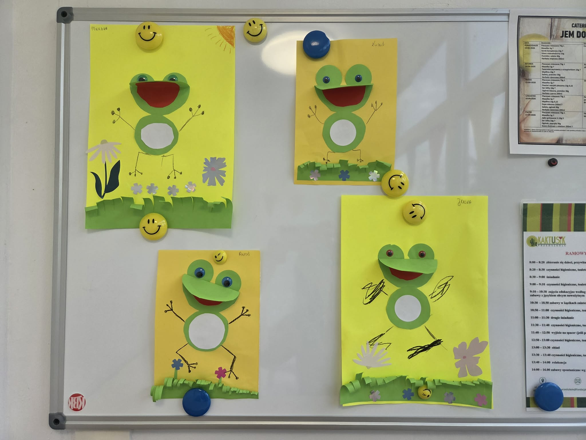 Żabki budzą się w Kaktusiku